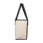 Borsa frigo in similpelle con manici lunghi e tasca frontale 9L terza vista