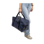 Borsa sportiva e da viaggio in pelle sintetica riciclata con doppia maniglia undicesima vista