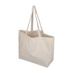 Borsa in velluto a coste con manici lunghi con uno scomparto e tasca interna prima vista