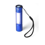 Torcia ricaricabile in alluminio con laccetto da polso e 3 modalità di luce terza vista
