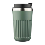 Bicchiere da asporto in acciaio inox riciclato a doppia parete 400 ml quarta vista