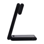 Base di ricarica wireless magnetica 3 in 1 ultrafine 15W terza vista
