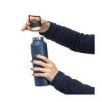 Borraccia in acciaio inox a doppia parete con tappo da trasporto 600 ml