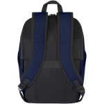 Zaino antifurto in pelle sintetica con accesso posteriore 18L PC 15” seconda vista posteriore