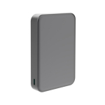 Power bank magnetico e wireless da 25W con USB-C 10.000 mAh color grigio