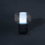 Lampada ecologica con altoparlante portatile e BT 5.3 10W 2.000 mAh color nero decima vista