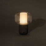 Lampada ecologica con altoparlante portatile e BT 5.3 10W 2.000 mAh color nero nona vista