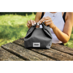 Borsa termica arrotolabile ermetica ed ecologica Black & Blum 6,7 L color nero