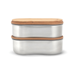 Set di lunch box ermetiche con coperchio-tagliere Black & Blum 1L color grigio sesta vista