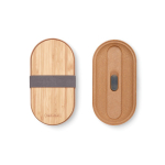 Set di lunch box ermetiche con coperchio-tagliere Black & Blum 1L color grigio nona vista