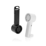 Ventilatore portatile ecologico con batteria ricaricabile 2W 1.200 mAh color bianco vista generale