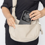 Ventilatore da scrivania ricaricabile con 3 velocità 5W 1.200 mAh color nero vista ambiente 4