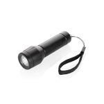 Torcia ricaricabile ecologica compatta con cordino 1W 500 mAh color nero