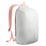 Zaino convertibile antifurto con zip, capacità 22 L, 16” color rosa