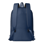 Zaino convertibile antifurto con zip, capacità 22 L, 16” color blu mare vista 14