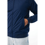 Giacca urbana unisex medium fit con zip e fodera 95 g/m² Iqoniq Odin color blu mare