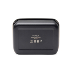 Lunch box in acciaio inox riciclato con fascia elastica 750ml color nero settima vista