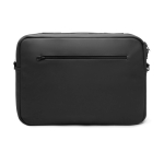 Zaino convertibile 2 in 1 in poliestere riciclato per laptop 15” color nero