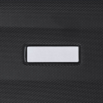 Trolley a 4 ruote con chiusura a combinazione e scocca in plastica quarta vista