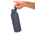 Bottiglia in acciaio inox con manico in silicone 750ml terza vista