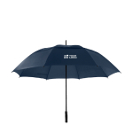 Ombrello da golf con custodia coordinata e stecche in fibra di vetro Ø130 vista area di stampa