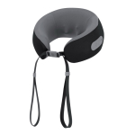 Cuscino massaggiante portatile regolabile per il collo color nero prima vista