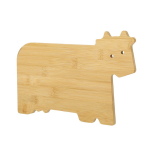 Tagliere da cucina in bambù dal design compatto a forma di mucca seconda vista