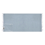 Zaino a coulisse con pareo pieghevole in cotone riciclato 170 g/m² seconda vista