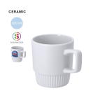 Tazza in ceramica per sublimazione con base smussata 300 ml