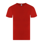 T-shirt bambino in cotone jersey liscio manica corta 150 g/m² color rosso prima vista