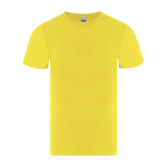 T-shirt bambino in cotone jersey liscio manica corta 150 g/m² color giallo prima vista
