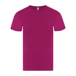 T-shirt bambino in cotone jersey liscio manica corta 150 g/m² color fucsia prima vista