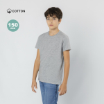 T-shirt bambino in cotone jersey liscio manica corta 150 g/m²