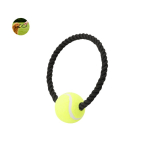 Gioco da mordere con pallina da tennis ideale per cani
