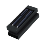 Set da scrittura con matita e penna in alluminio riciclato, inchiostro blu terza vista