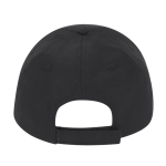 Cappellino a 5 pannelli in poliestere con torcia estraibile a 4 LED 200mAh quinta vista