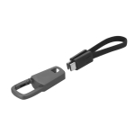 Cavo di ricarica e dati USB-C 60W con moschettone in plastica seconda vista