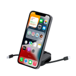 Cavo di ricarica 2 in 1 in plastica con supporto magnetico 60W quarta vista