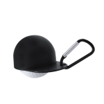 Portachiavi con moschettone e design cappellino da golf con pallina seconda vista