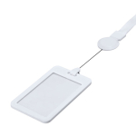 Lanyard estensibile con portabadge removibile e clip terza vista