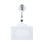 Lanyard estensibile con portacarte rigido e cordino da 70cm terza vista