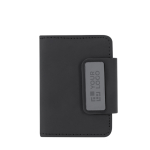 Portacarte con protezione RFID e chiusura magnetica per 10 carte vista area di stampa
