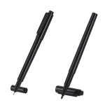 Taccuino A5 con lavagnetta e supporto in pelle sintetica con fogli a righe terza vista