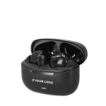 Auricolari traduttori istantanei con app per smartphone vista area di stampa