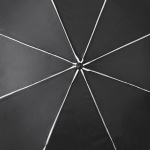 Ombrello antivento con bordi catarifrangenti Ø120 quinta vista