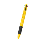 Penna multicolore 4 in 1 con grip in gomma e 4 inchiostri seconda vista