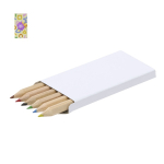 Matite in legno in astuccio di cartone personalizzabile