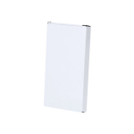 Set di cere in scatola di cartone riciclato da personalizzare terza vista