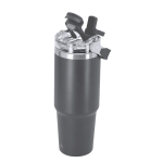 Bicchiere termico in acciaio inox a doppia parete con manico 900ml terza vista
