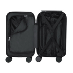 Trolley rigido in plastica con ruote removibili per cabina quarta vista